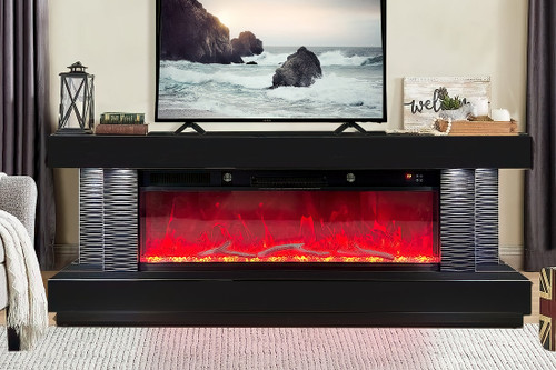 Ara TV Stand with Fireplace