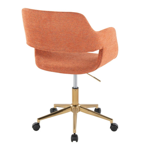 Margarite - Task Chair - Gold Base