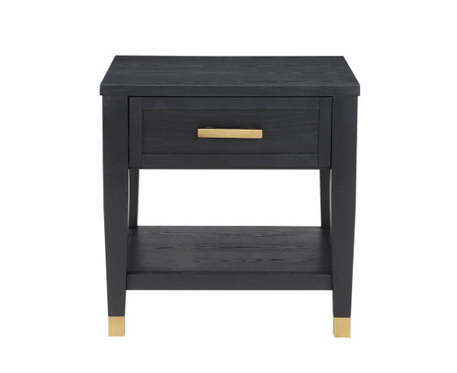 Yves - End Table - Black