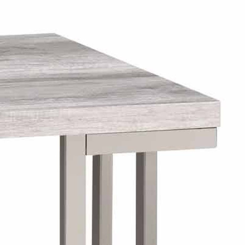 David - End Table - White