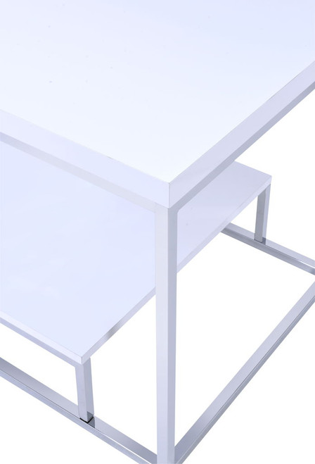 Lucia - End Table - White