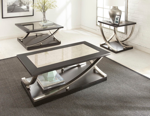 Ramsey - Cocktail Table With Casters - Brown
