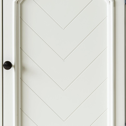 Brookpine - White Dresser & Mirror Set - White