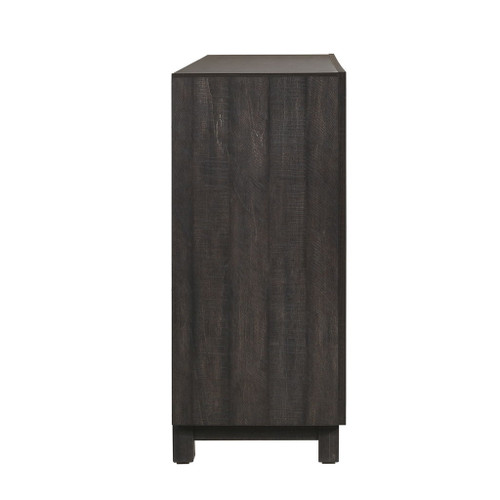 Harlington - 6-Drawer Dresser - Dark Chocolate