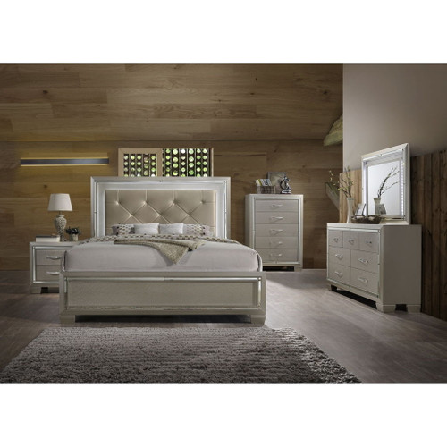 Platinum - Nightstand - Сhampagne