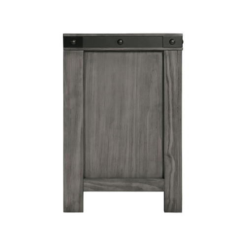 Wade - 2-Drawer Nightstand - Black Finish