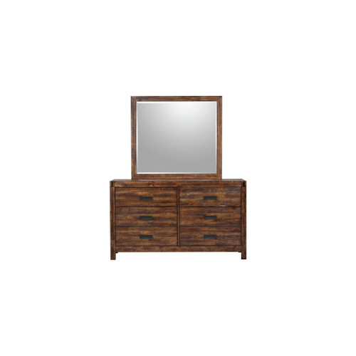 Warner - Dresser And Mirror - Chestnut