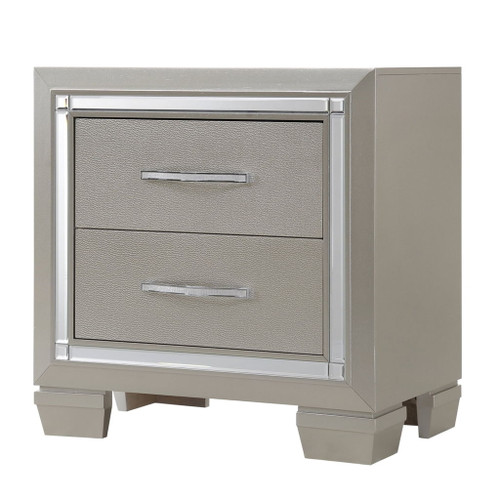 Platinum - Platform Storage Bedroom Set