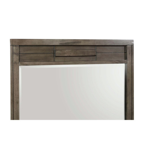 Logic - Dresser & Mirror Set - Gray