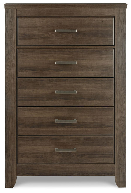 Juararo - Five Drawer Chest - Dark Brown
