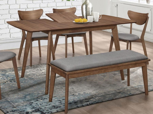 Alfredo - Rectangular Dining Table - Natural Walnut