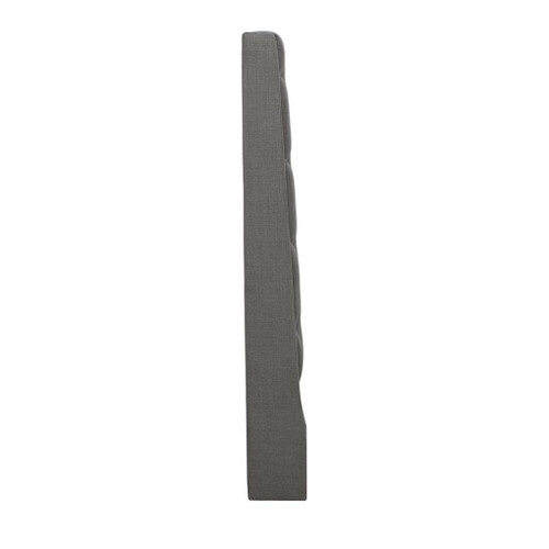 Camille - Upholstered Queen Panel Headboard - Gray