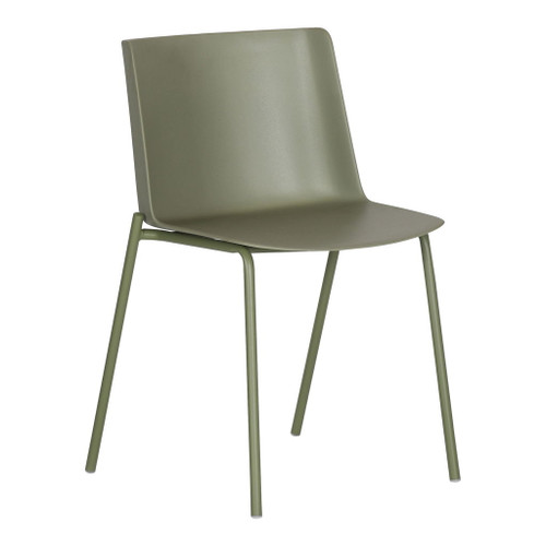 Silla - Outdoor Dining Chair - Dark Green