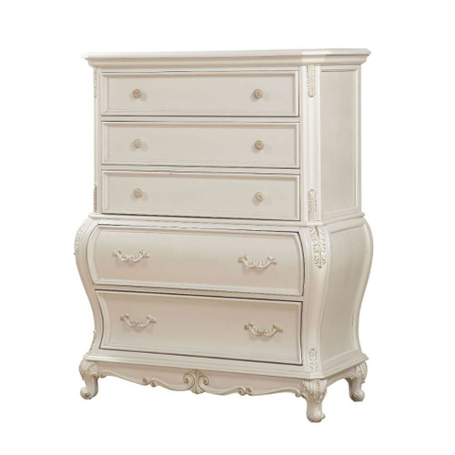 Chantelle - Chest - Pearl White Chantelle - Chest - Pearl White