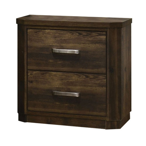 Elettra - Nightstand - Rustic Walnut Elettra - Nightstand - Rustic Walnut