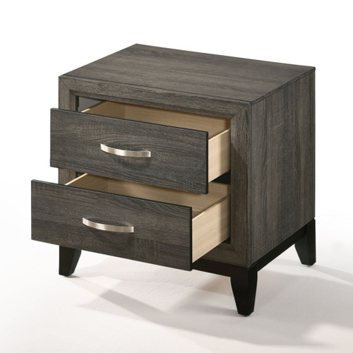 Valdemar - Nightstand - Weathered Gray