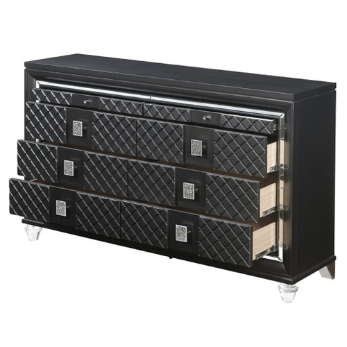 Sawyer - Dresser - Metallic Gray