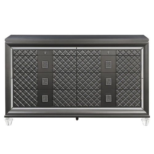 Sawyer - Dresser - Metallic Gray