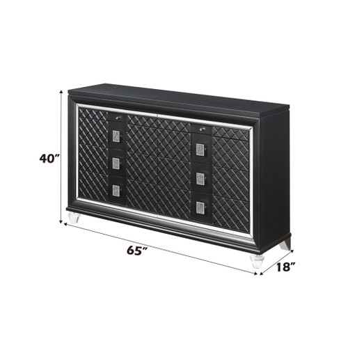 Sawyer - Dresser - Metallic Gray