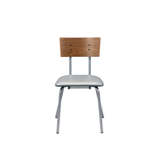 Jurgen - Side Chair (Set of 2) - PU & Silver