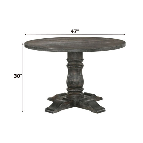 Leventis - Dining Table - Weathered Gray