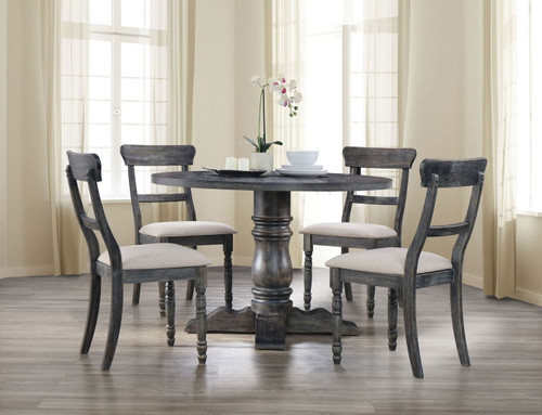 Leventis - Dining Table - Weathered Gray
