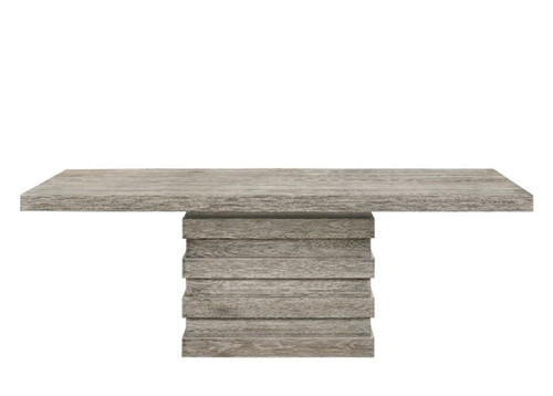Faustine - Dining Table - Salvaged Light Oak