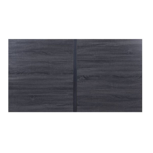 Nakula - Dining Table - Gray Oak & Black