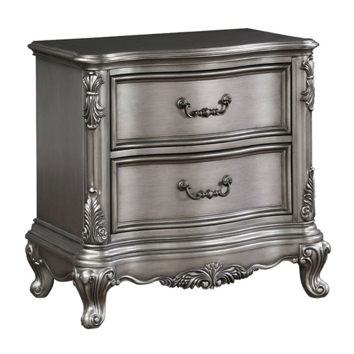 Ariadne - Nightstand - Antique Platinum