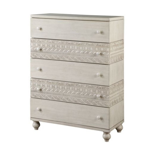 Roselyne - Chest - Antique White Finish