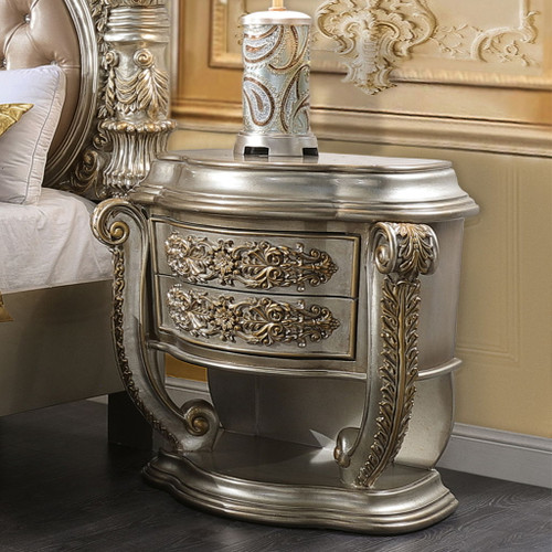 Danae - Nightstand - Champagne & Gold Danae - Nightstand - Champagne & Gold