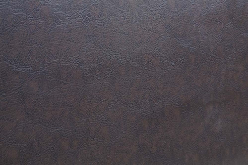 Raphaela - Side Chair (Set of 2) - Black Synthetic Leather & Weathered Cherry