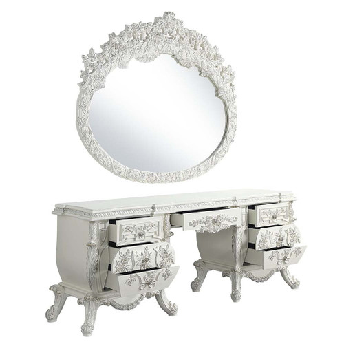 Vanaheim - Vanity Desk - Antique White