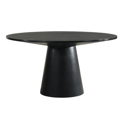 Froja - Round Dining Table - Black