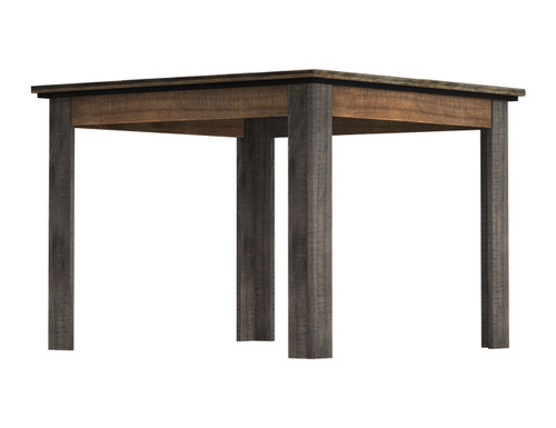 Loft - 42" Table - Two Tone Gray / Brown