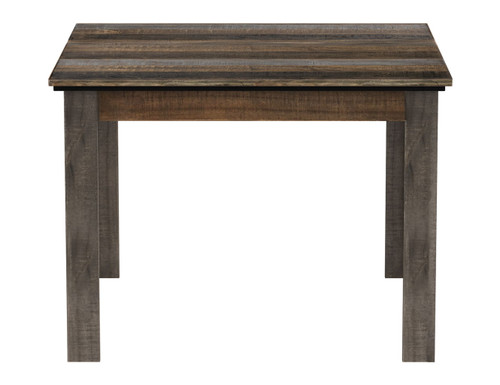 Loft - 42" Table - Two Tone Gray / Brown