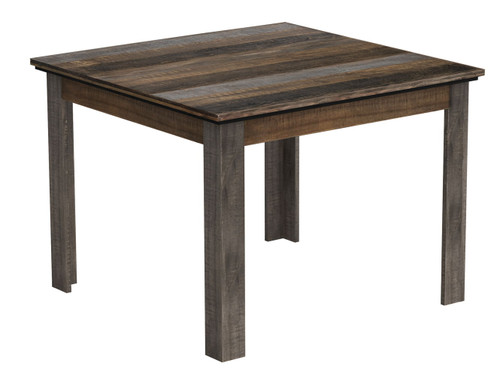 Loft - 42" Table - Two Tone Gray / Brown
