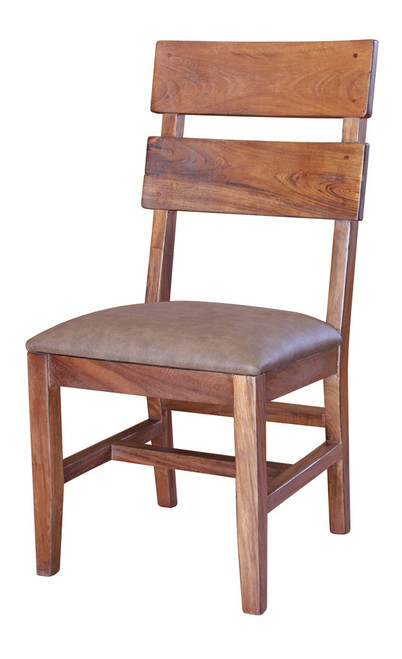 Parota - Ladder Back Chair - Cinnamon Brown