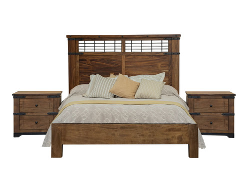 Parota - Nightstand - Cinnamon Brown