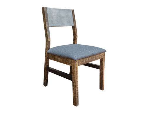 Loft Brown - Chair (Set of 2) - Two Tone Gray / Brown