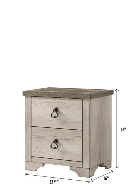 Patterson - Nightstand - Beige