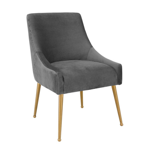 Beatrix - Pleated Velvet Side Chair Beatrix - Pleated Velvet Side Chair
