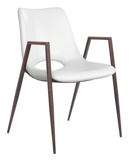 Desi - Dining Chair Walnut Legs (Set of 2)