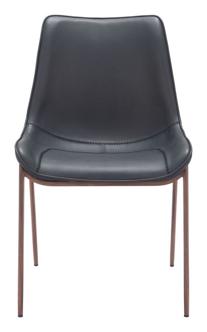 Magnus - Dining Chair - Black / Walnut