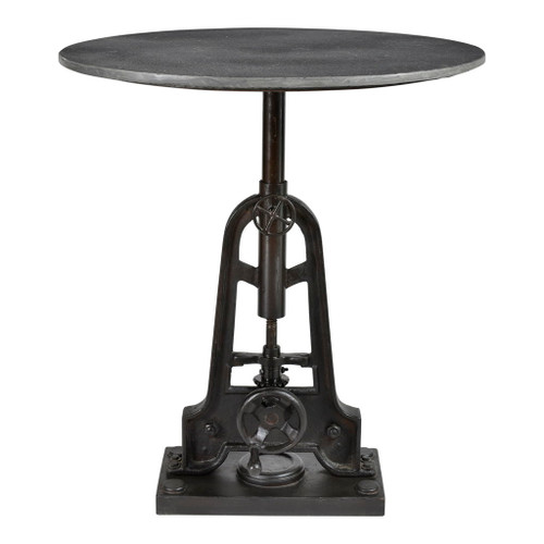 Delaware - Adjustable Cafe Table - Dark Gray