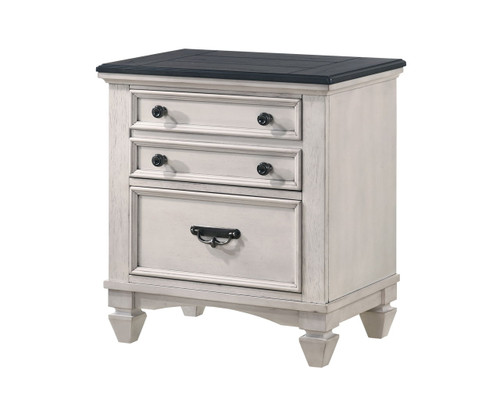 Sawyer - Accent Nightstand - Antique White Sawyer - Accent Nightstand - Antique White