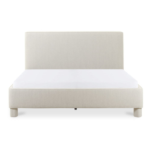 Ichigo - Queen Bed - Light Grey