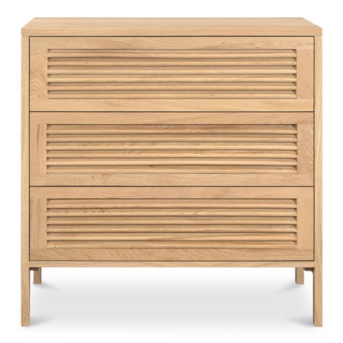 Teeda - 3 Drawer Chest - Light Brown