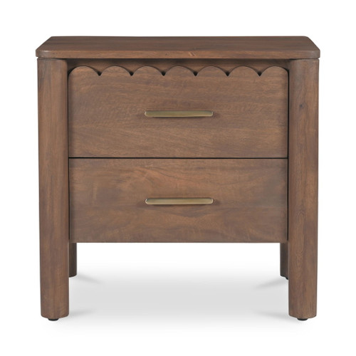 Wiley - Nightstand - Vintage Brown