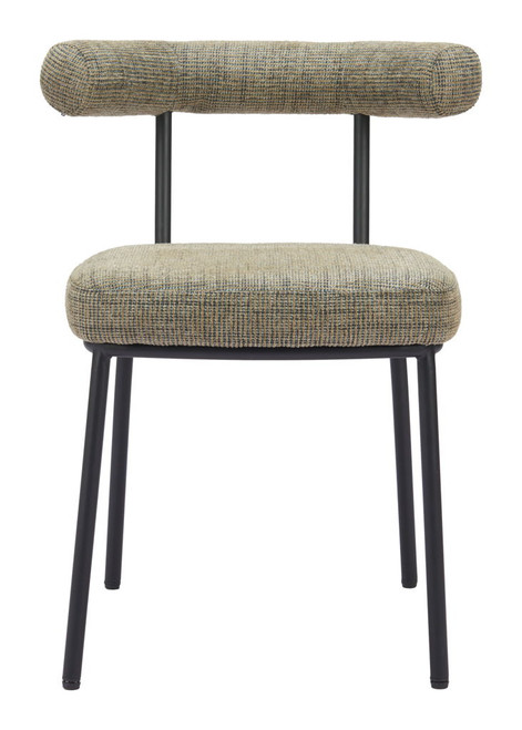 Kede - Dining Chair - Green Tweed